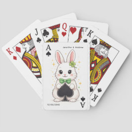 Ace of Spades Lucky Rabbit Poker Card  Casinokort