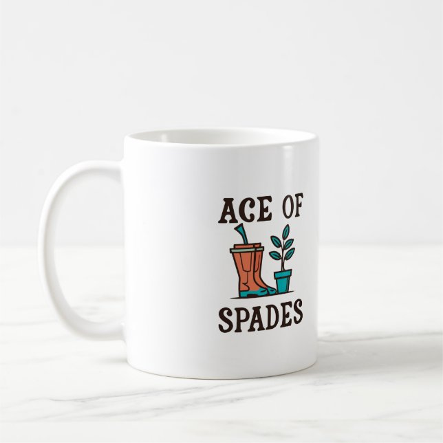 Ace of Spades lustiga  naturområdet Kaffemugg (Vänster)