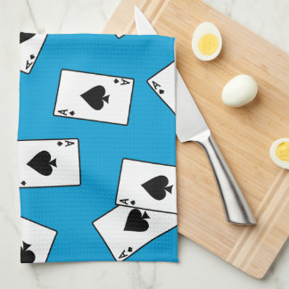 Ace of Spades Poker Blackjack Casino Kökshandduk