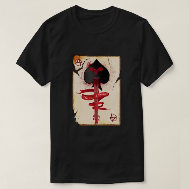 Ace of Spades T-Shirt (Design framsida)