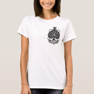 Ace of Spades Vapensköld - Crowned Filigree T Shirt