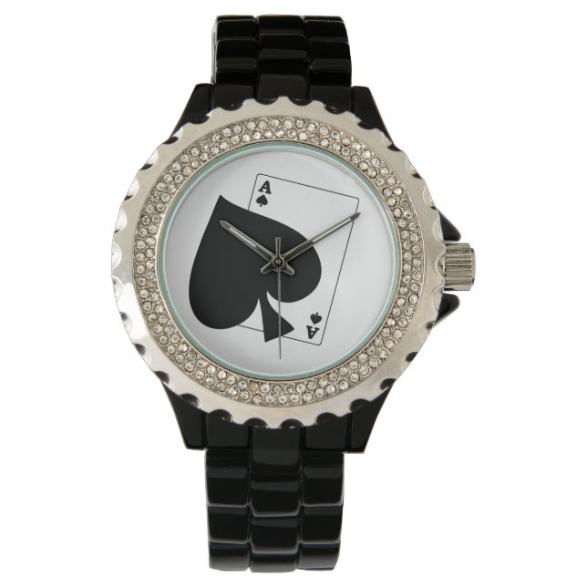 Ace of Spades Watch Armbandsur (Framsida)