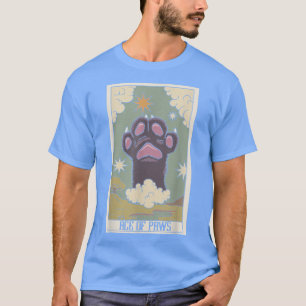 Ace of Tassar Tarot Card Reader Cat Tass Occult Ta T Shirt