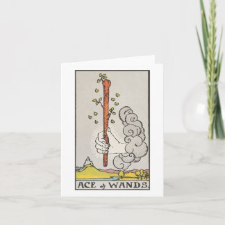 Ace of trollspö - Rider Waite Smith tarot Kort