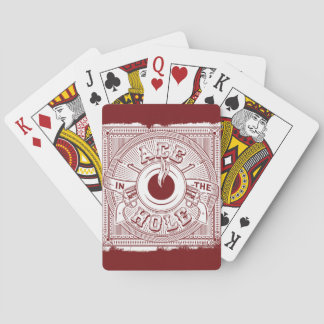 Ace på uppspelningskorten Hål Casinokort