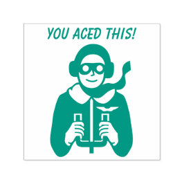 Ace Pilot Flyer Klass School Teacher A Plus Självfärgande Stämpel