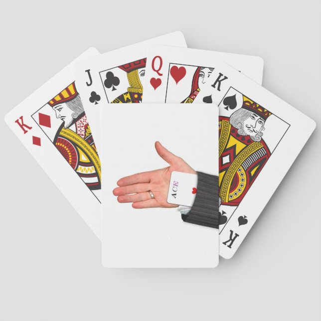 Ace Playing Cards Spel Kort (Baksidan)