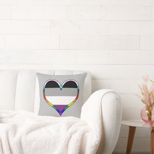 Ace Pride Heart Dekorativ kudde (Soffa)