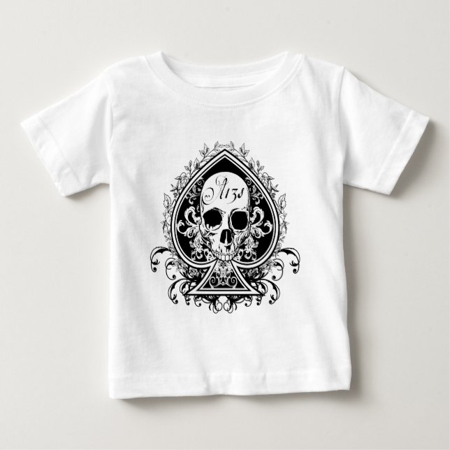 Ace Skull T Shirt (Framsida)