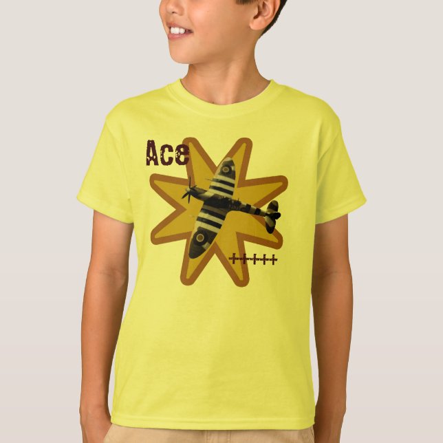 Ace Spitfire - barn Tee (Framsida)