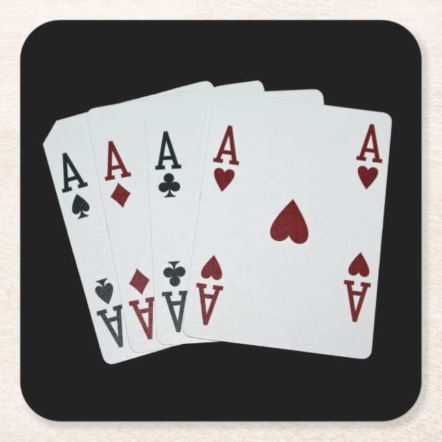 Ace Underläggs Underlägg Papper Kvadrat (Framsidan)