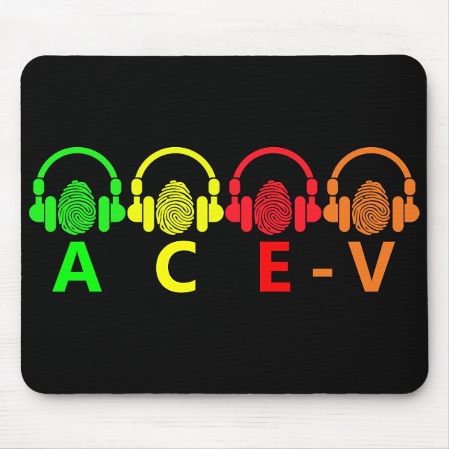ACE-V-musknapp Musmatta (Framsidan)