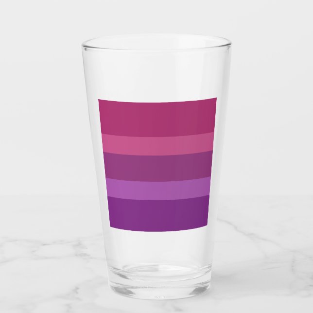 Aceflux Pride Flagga Glaskopp (Framsida)