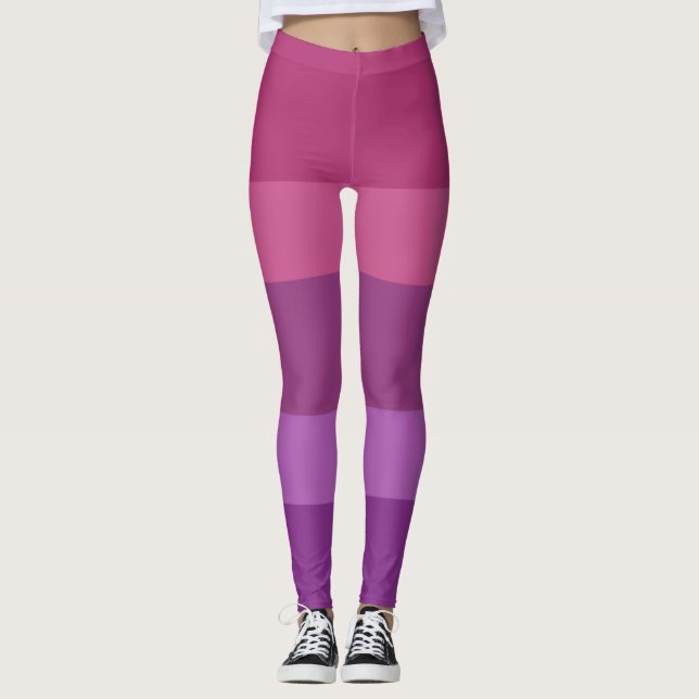 Aceflux Pride Flagga Leggings (Framsida)