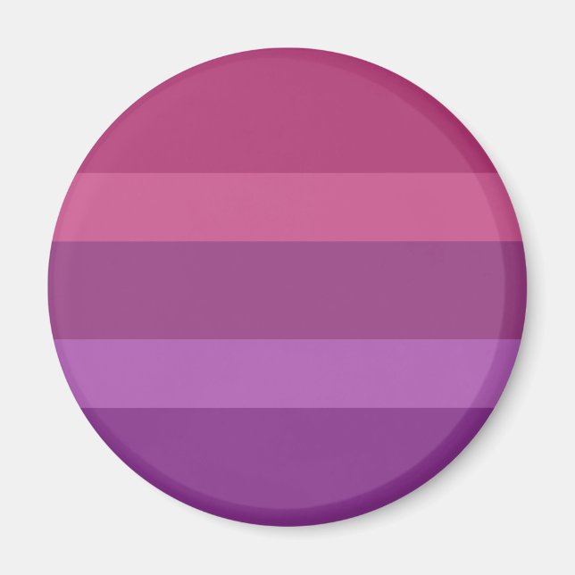 Aceflux Pride Flagga Magnet (Framsidan)