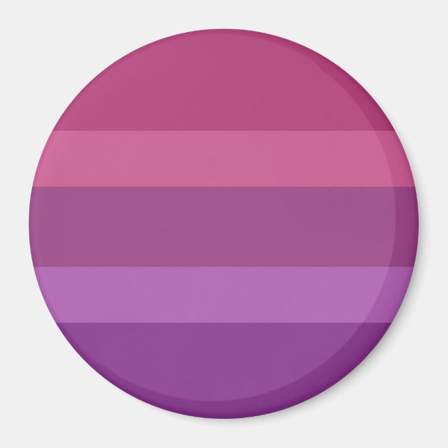 Aceflux Pride Flagga Magnet (Framsidan)