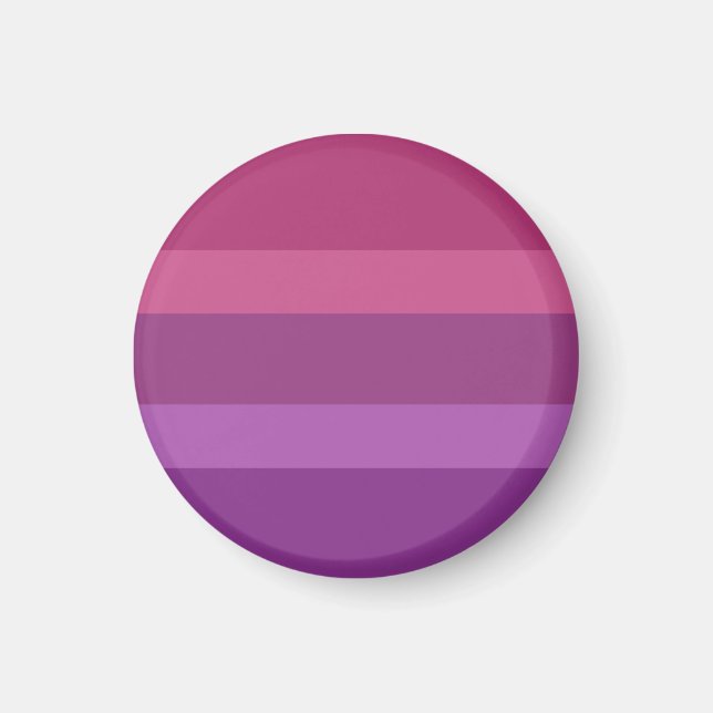 Aceflux Pride Flagga Magnet (Framsidan)