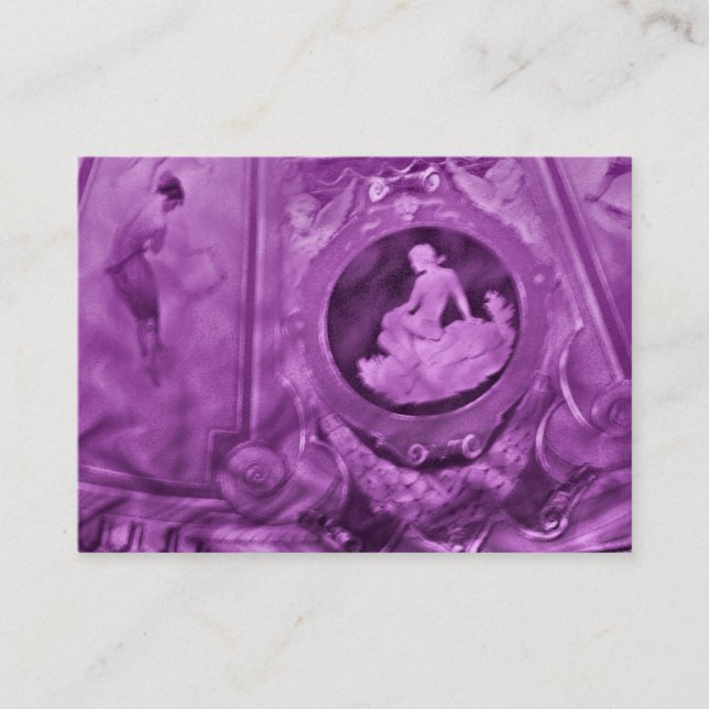 Aceo för vintagekvinnaatc visitkort (Framsida)