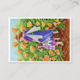Aceo-utskrift för Dubblan Fairy Rider Visitkort