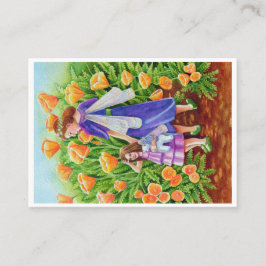 Aceo-utskrift för Dubblan Fairy Rider Visitkort