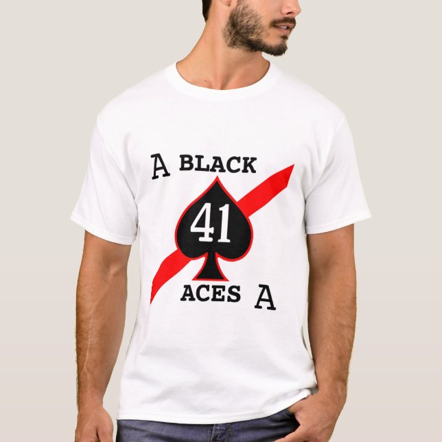 Aces41 T Shirt (Framsida)