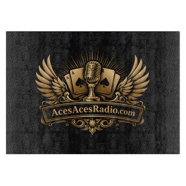 Aces Aces radio Skärbräda (Framsidan)