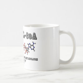 Acetyl-CoA tänker inte ens av ämnesomsättning Kaffemugg
