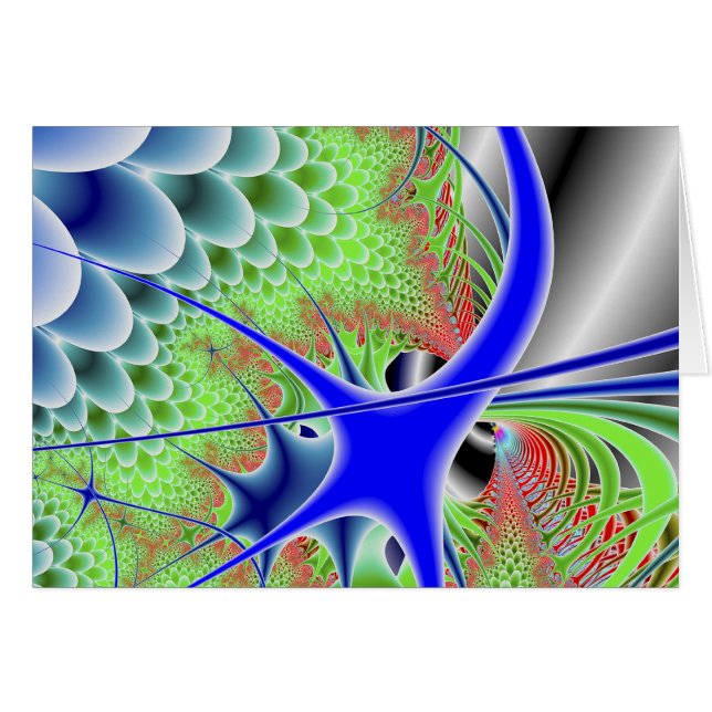 Acetylcholine Hälsningskort (Framsidan Horizontal)