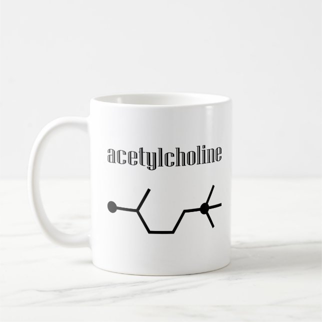 Acetylcholinemugg Kaffemugg (Vänster)