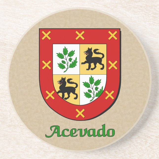 Acevado Family Shield Underlägg (Framsidan)