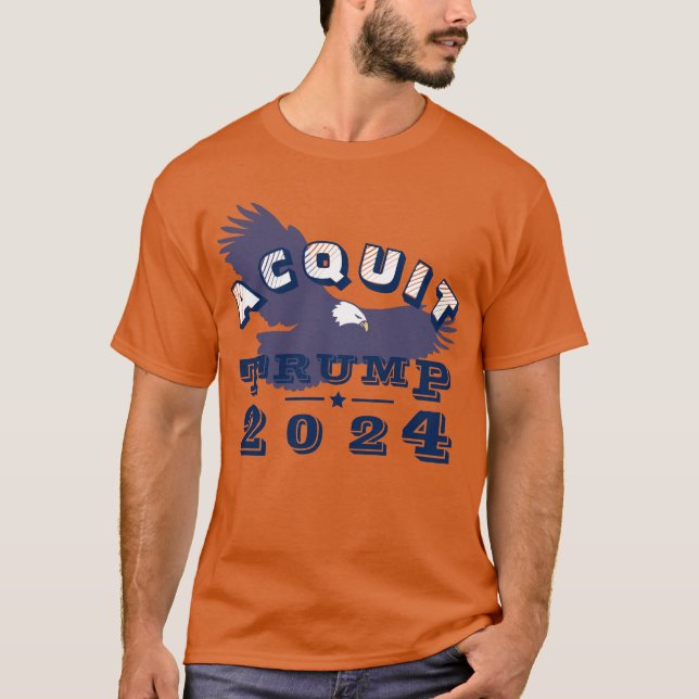 Acexit TRUMP 2024 T Shirt (Framsida)