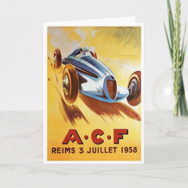 ACF Reims 3 Juillet 1938 Kort (Framsida)