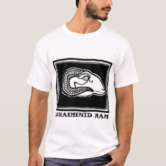 Achaemeniden rammar utslagsplatsen vid t-shirt