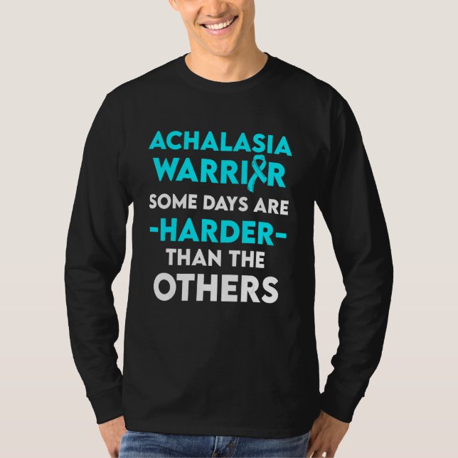 Achalasia Survivor Warrior 5 T Shirt (Framsida)