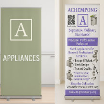Achempong Kulinarisk Utställning: QR & Text Monogr