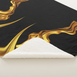 Achempong Opulent Swirl  Liquid Luxury Gold Black