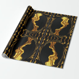 Achempong Zazzle: Luxury Swirl Abstract Art Gift W Presentpapper