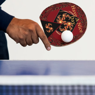 Achempong Zazzle: Passionate Swirl High-Performanc Pingisracket