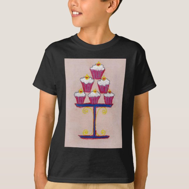 Achempong's Arful Inspirational Cuptårta Couture T Shirt (Framsida)