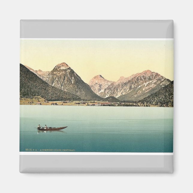 Achensee, mot Pertisau, Tyrol, Österrike-Ungern Magnet (Framsidan)