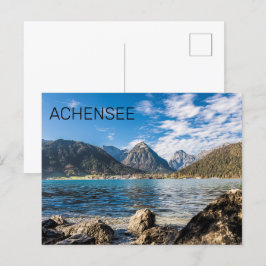 Achensee Tirol Retro Austria Helgdag Souvenir Helg Vykort
