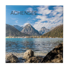 Achensee Tirol Retro Austria Helgdag Souvenir Kakelplatta