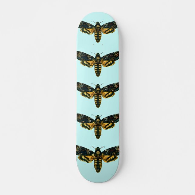 Acherontia atropos (Dödschef Hawkmoth) Skateboard Bräda 21,5 Cm (Framsida)