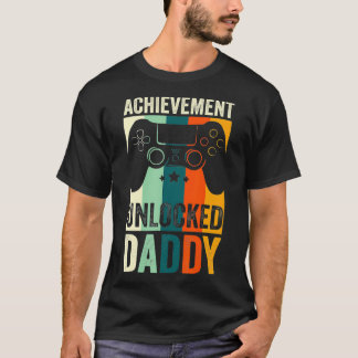 Achievement olåste pappa att bli Pappa-gåva T Shirt