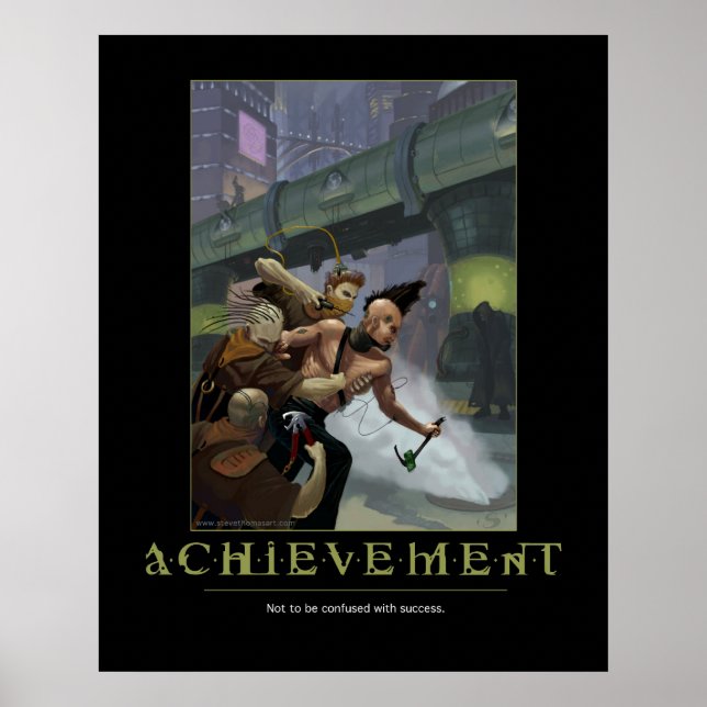 Achievement Poster (Framsidan)