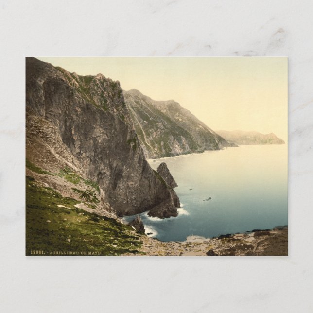 Achill Head, County Mayo Vykort (Framsida)