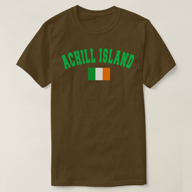 ACHILL ISLAND IRLAND T SHIRT (Design framsida)