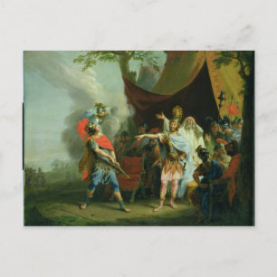 Achilles har en tvist med Agamemnon, 1776 Vykort