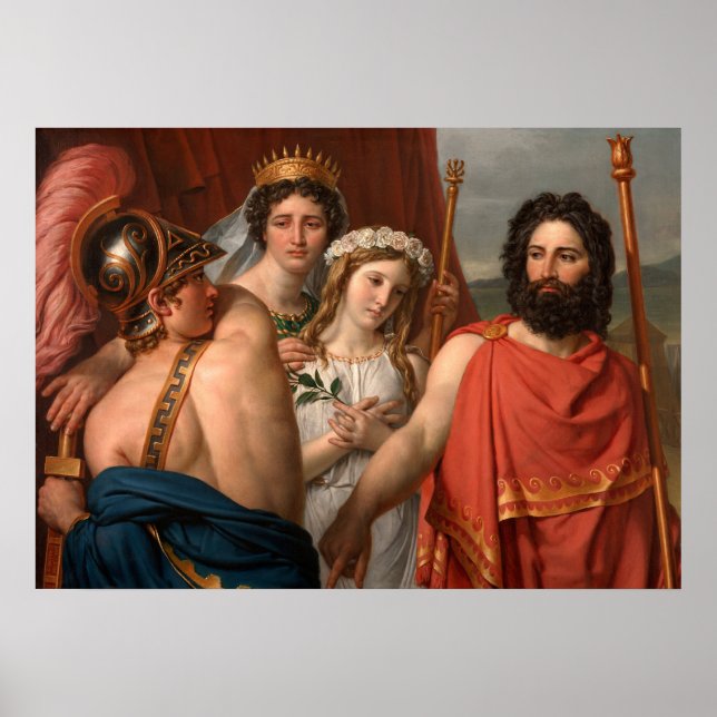 Achilles ilska, 1819 poster (Framsidan)