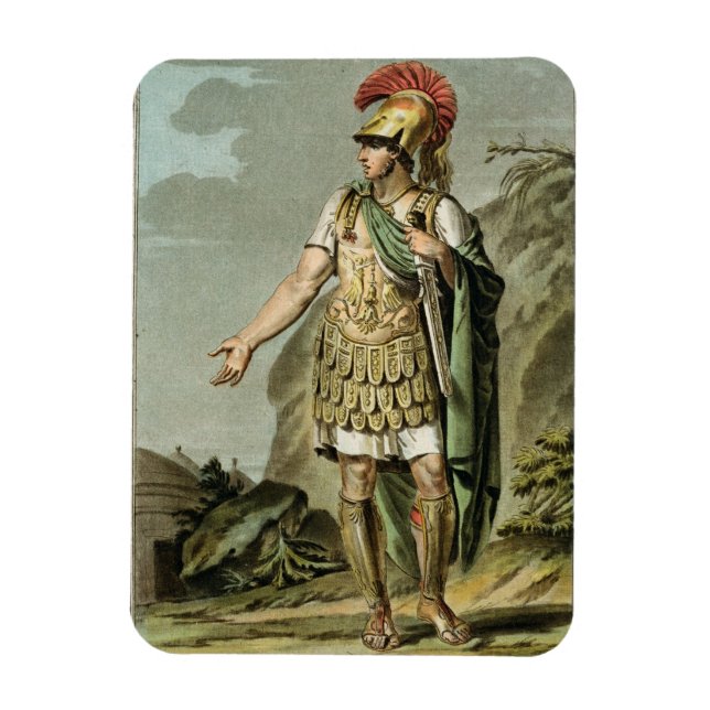 Achilles in Armor, costume for 'Iphigenia in Auli Magnet (Vertikal)